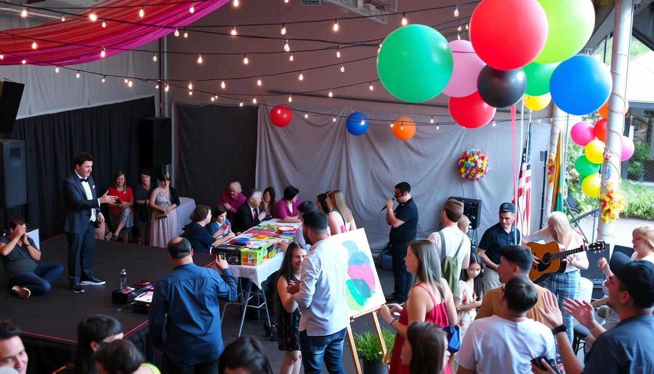 event entertainment ideas