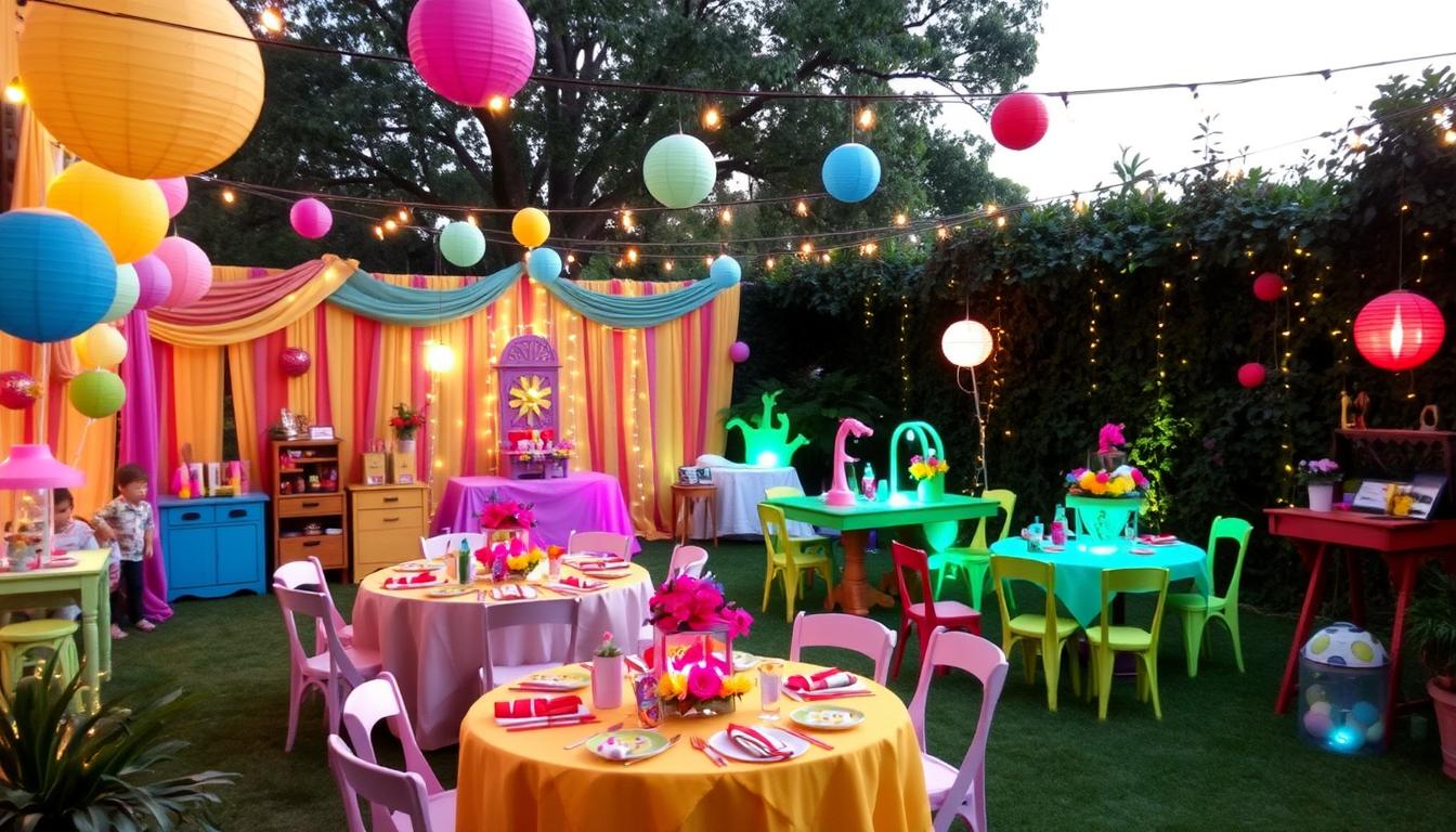 רעיונות למסיבות יצירתיות