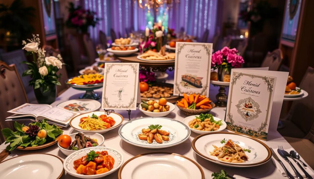 תפריטים מותאמים