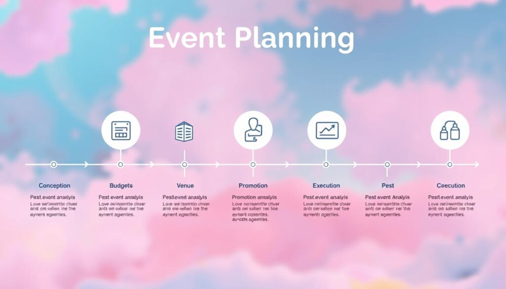 event planning timeline
