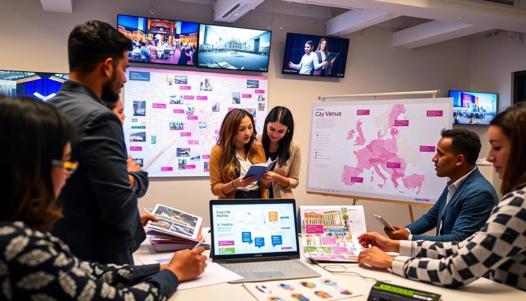 תהליך בחירת מקום אירועים בייצור אירועים