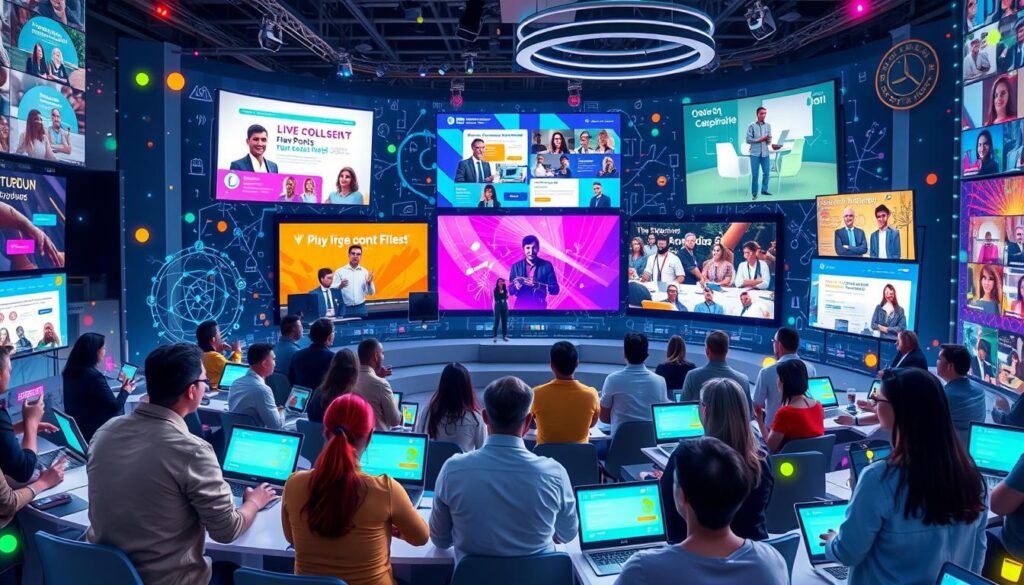 התערבות באירוע וירטואלי