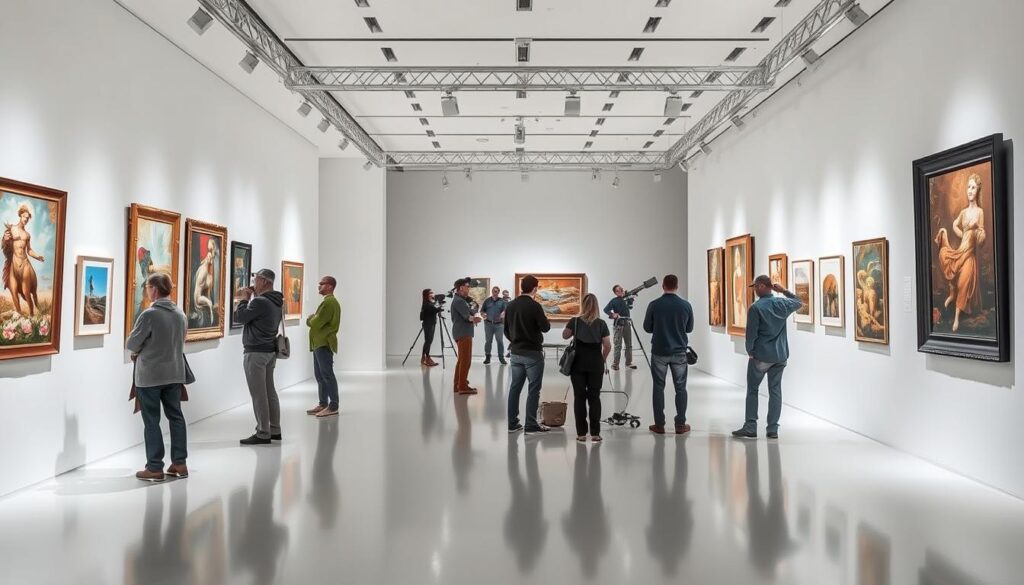 תהליך הפקה של תערוכות מרשימות